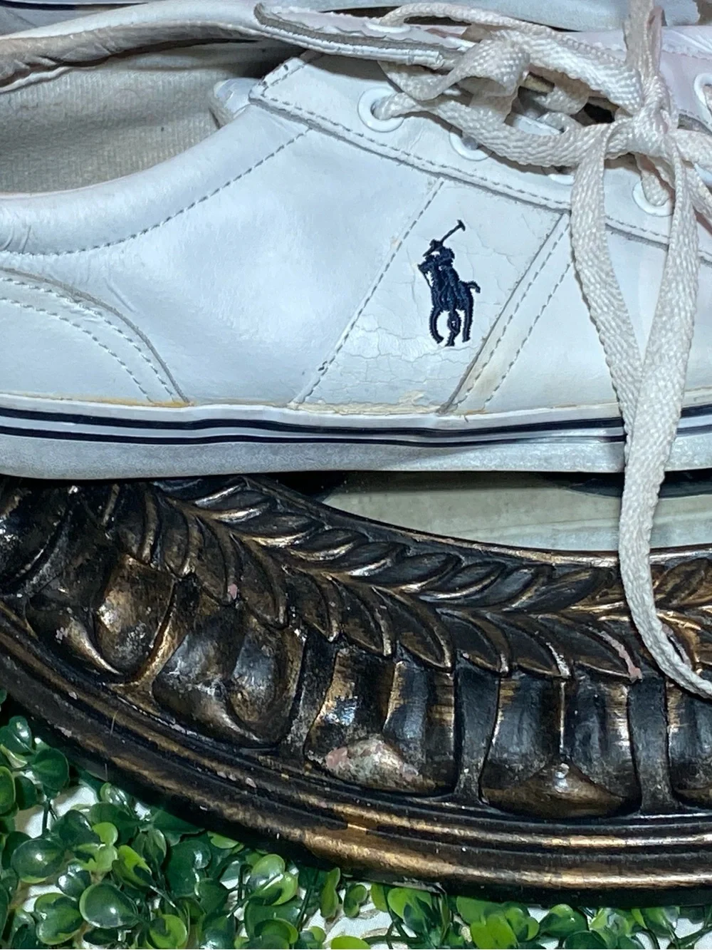 Polo by Ralph Lauren White Men's Sneakers